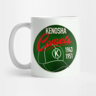 Kenosha Comets • AAGPBL Hat • Kenosha, Wisconsin Mug
